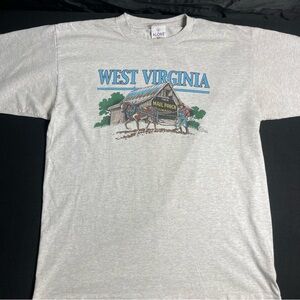 West Virginia Graphic Tee - Light Gray